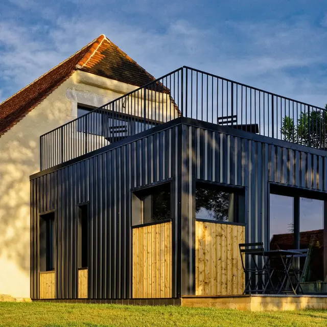 La grange et son extension