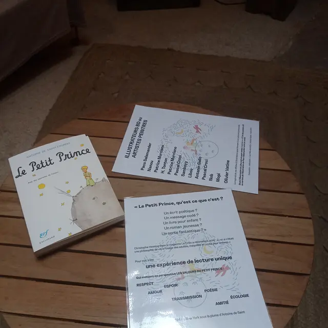 Photo Lecture Petit Prince