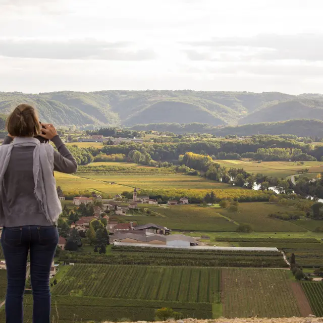 Crayssac - Point de vue de la Cévenne