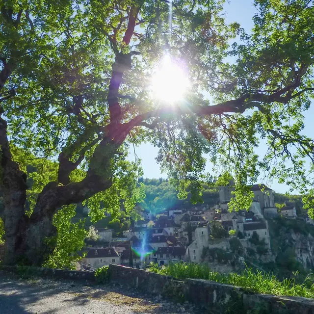 Porte Roques - Point de vue sur St CIrq Lapopie © Lot Tourisme - C. Sanchez