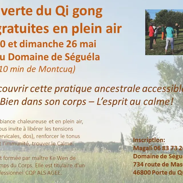 Qi Gong Domaine Seguela