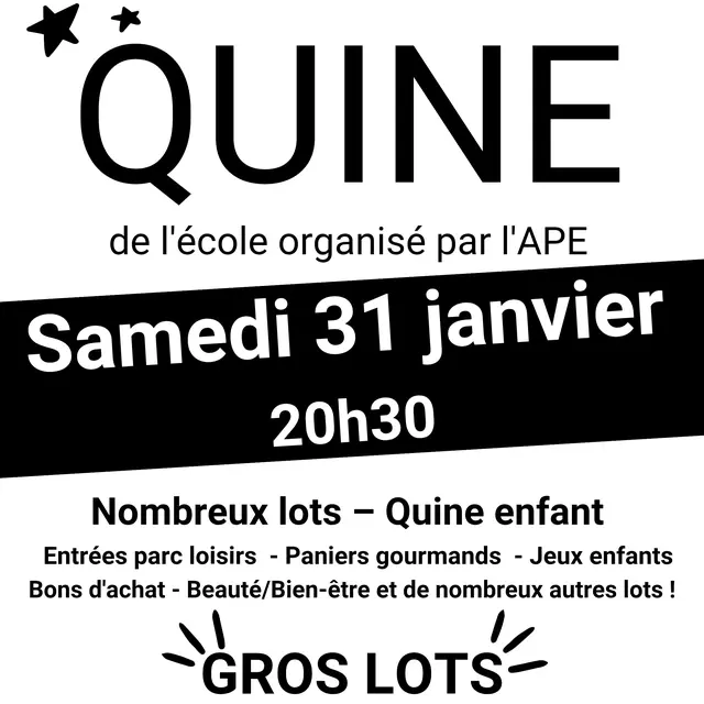 Quine APE LISSAC ET MOURET