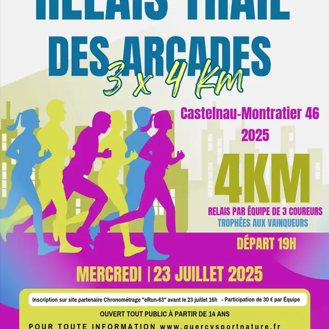 Relais trail des Arcades 2025