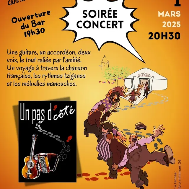 2025 - SOIREE CONCERT UN PAS DE  COTE 20250301