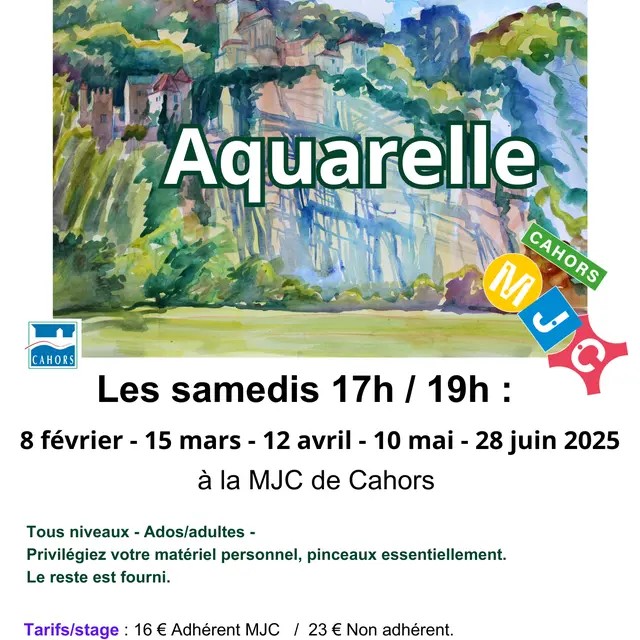 STAGES D'AQUARELS - 1