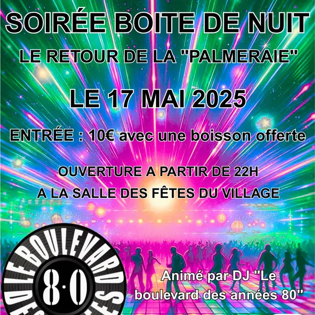 Soirée boite de nuit