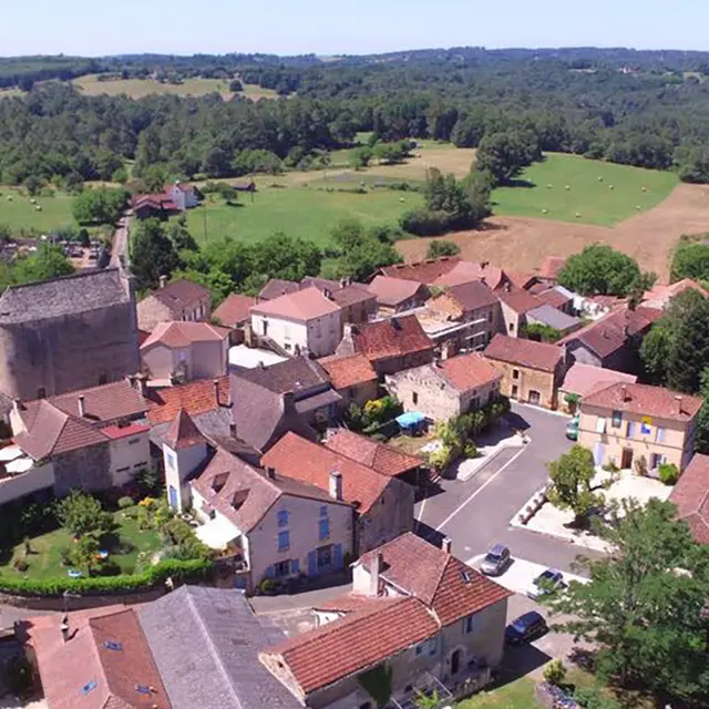 St Caprais vu du ciel@sitemairieStCaprais