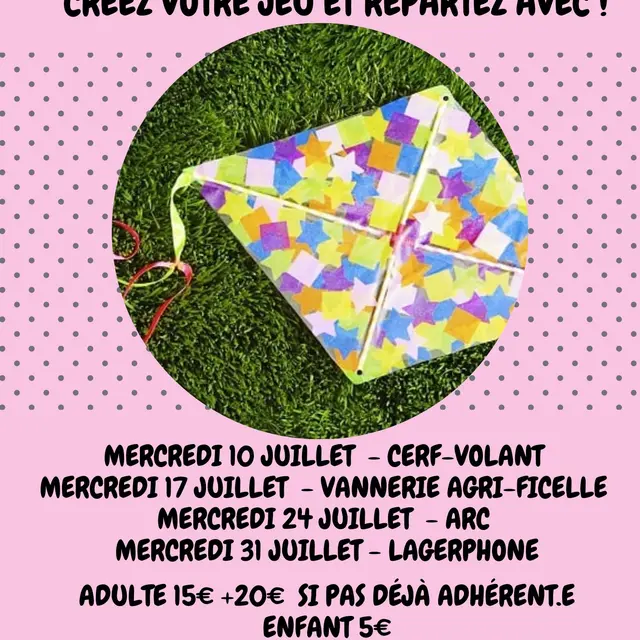 Stage ami bois juillet
