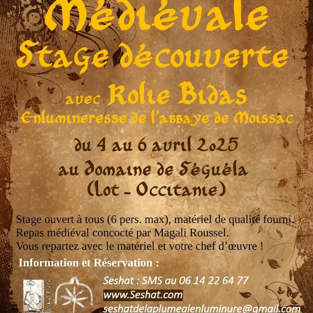 Stage calligraphie 2025