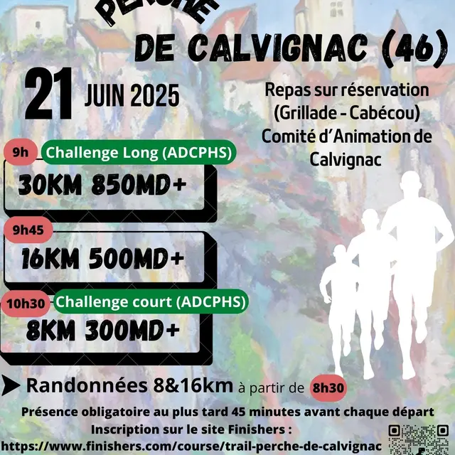 Trail perché de Calvignac - 1