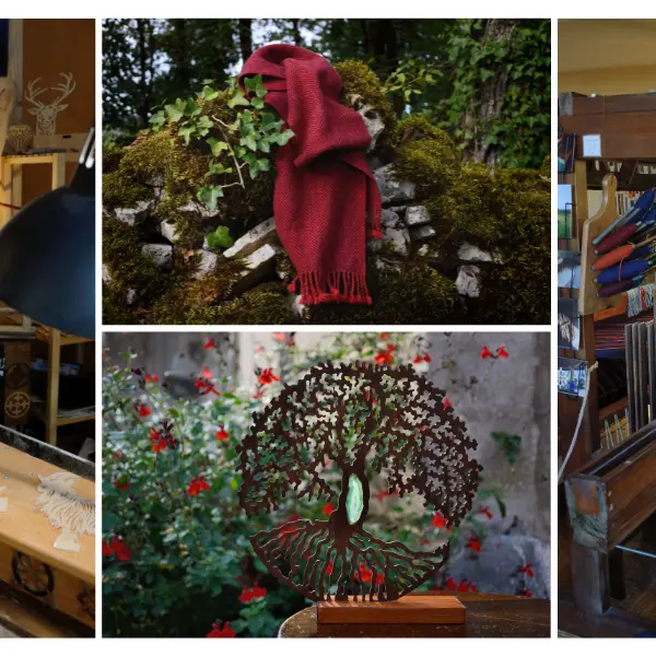 Atelier-boutique Tissage de laine et dentelle de bois