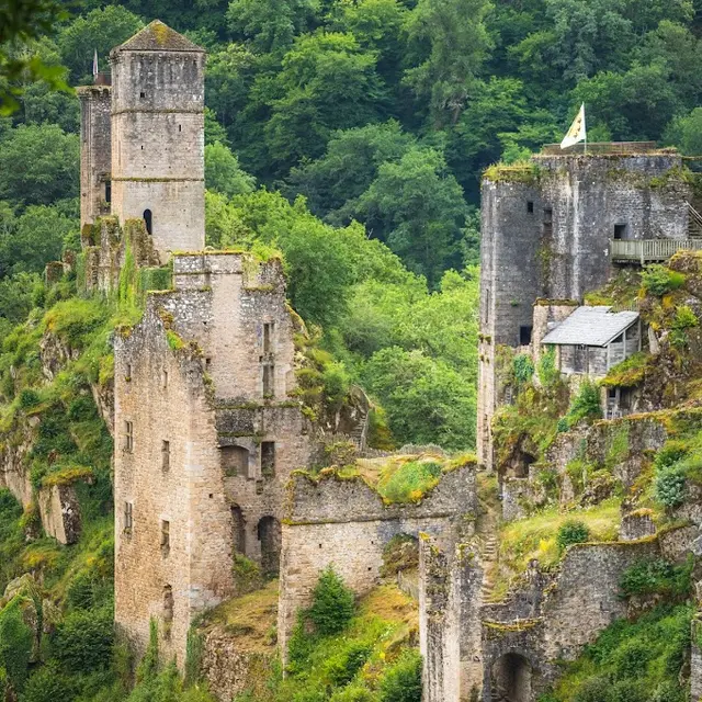 Tours de Merle -  M. Seimbille - Dronieguy - Vallée de la Dordogne