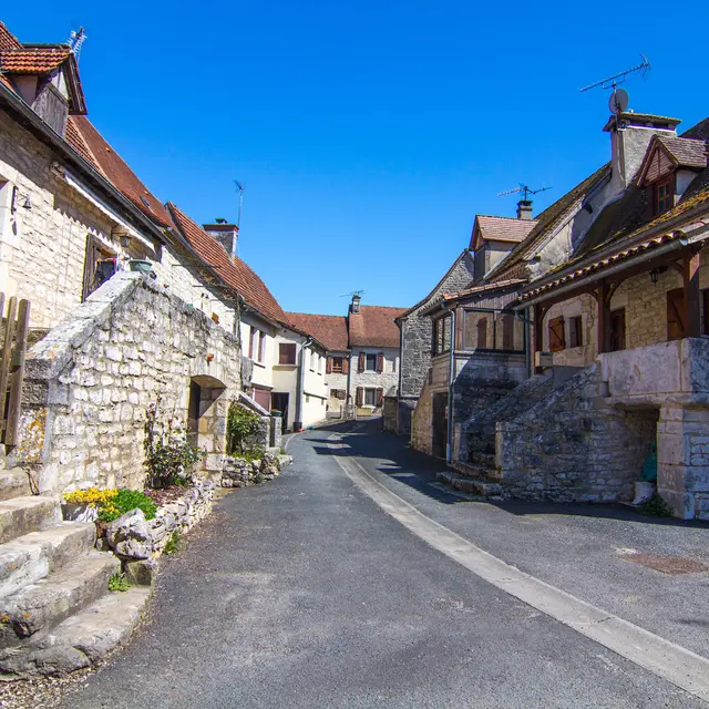 Reilhac - Vue sur le Village