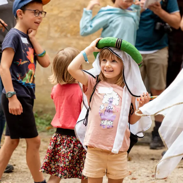 Rallye Lud'Ambule de Gourdon enfant déguisé