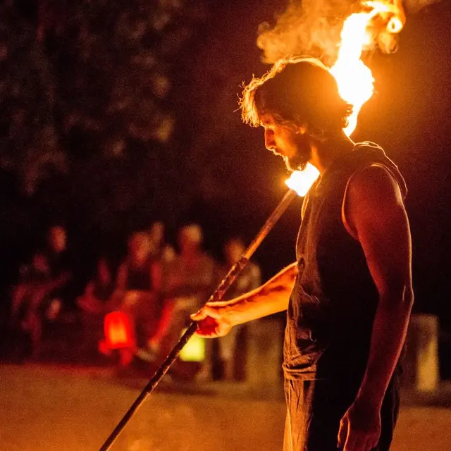 Visite artistique Circofolies - Rocamadour ©Marc Allenbach