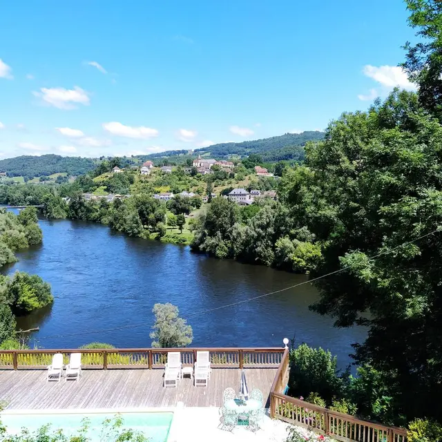 Vue depuis la terrasse