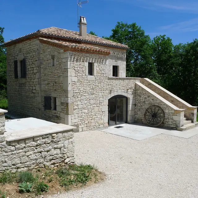 Vue principale du gite