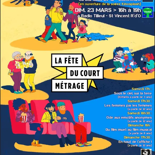 affiche Kinocourts 2025 light