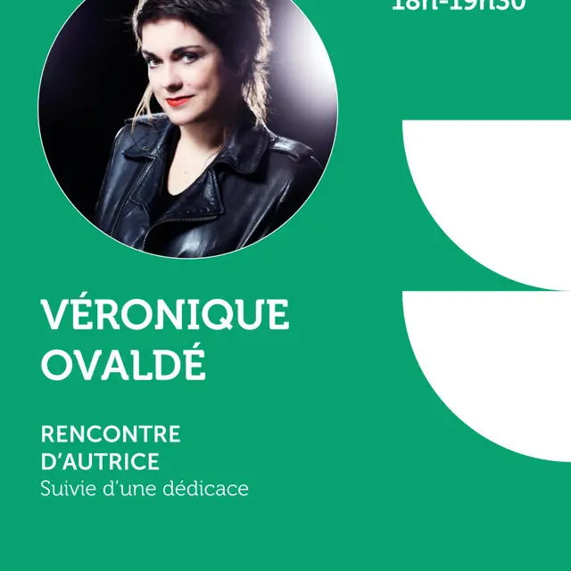 affiche V. Ovaldé autrice