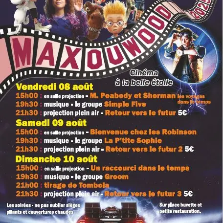 affiche maxouwood 2025