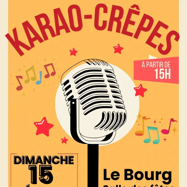 affiche carao crêpes