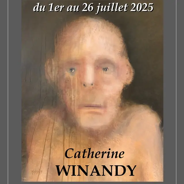 affiche expo Catherine Winandy