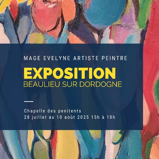 affiche expo chapelle Mage Evelyne