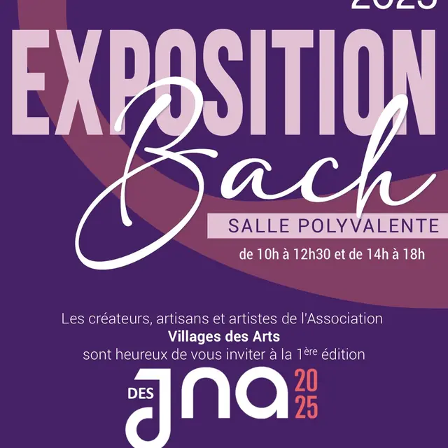 affiche expo bach septembre 2025
