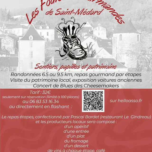 Affiche foulées gourmandes - 1