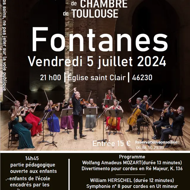 affiche reseaux sociaux orchestre de chambre