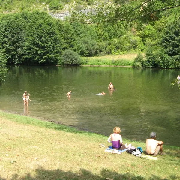 baignade Marcilhac sur CÇlÇ