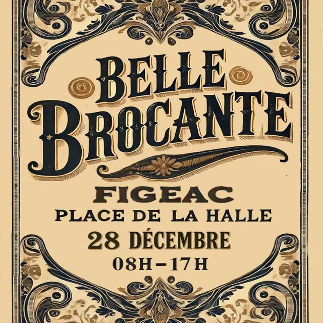 brocante Figeac 28 décembre