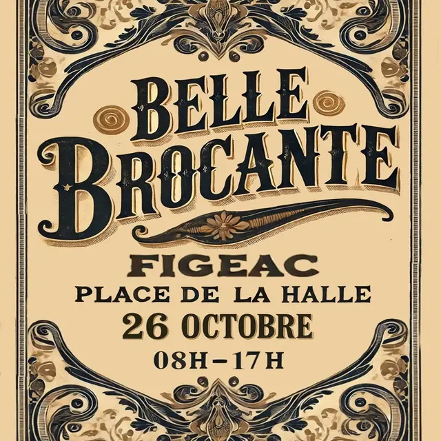 brocante figeac 26 octobre