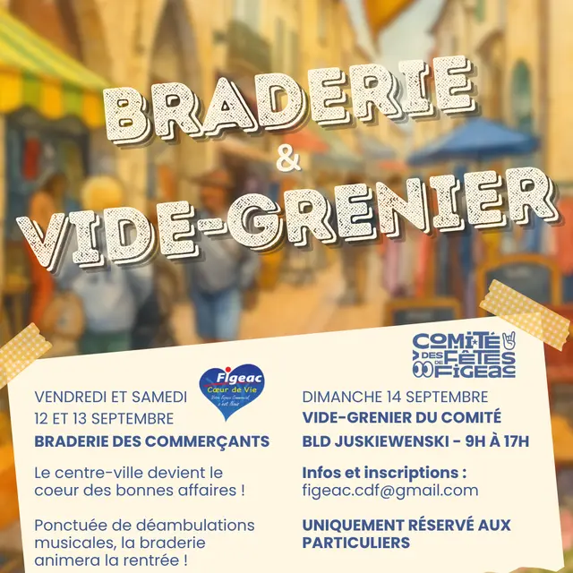 braderie vide greniers