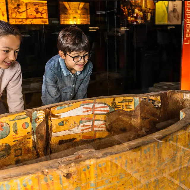 visite jeu : le mystère de la momie, Musée Champollion à Figeac