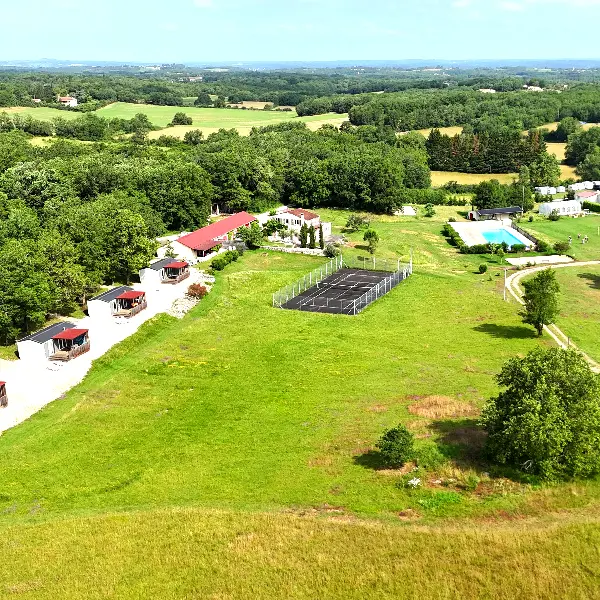 camping vue aerienne