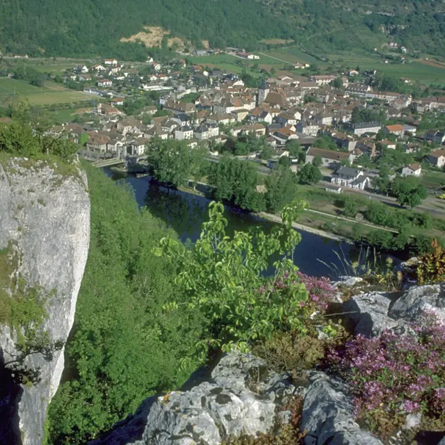 Cajarc - Vue du Village