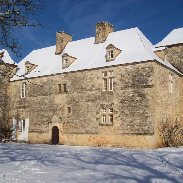 chateau de lantis neige