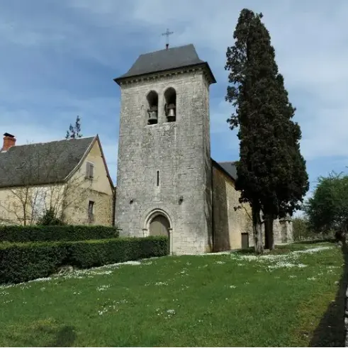 eglise sainte madeleine lachapelle-auzac reyrevignes 46