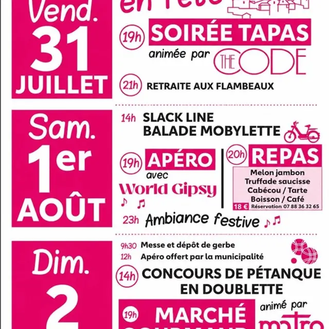 fête cardaillac
