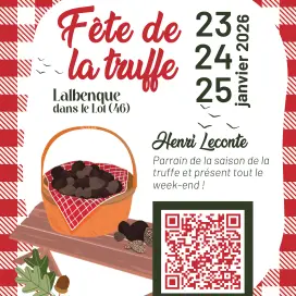 Programme Marché aux Truffes de Lalbenque - Saison 2024-2025 - Idée cadeau 2026