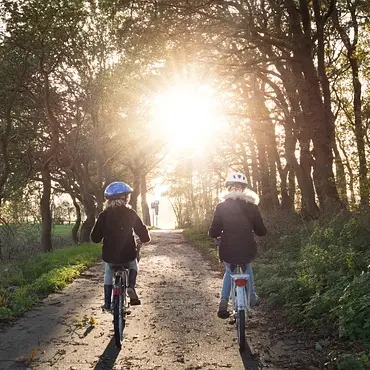 girls en vélo
