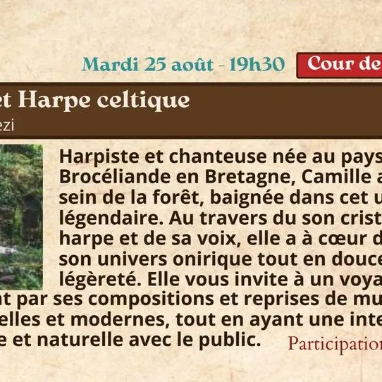 harpe concert