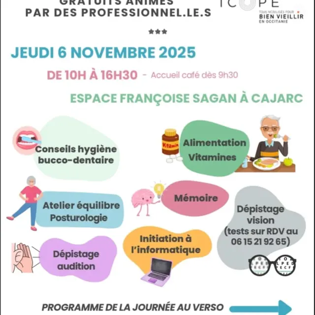 60 ans et + : restons en forme !