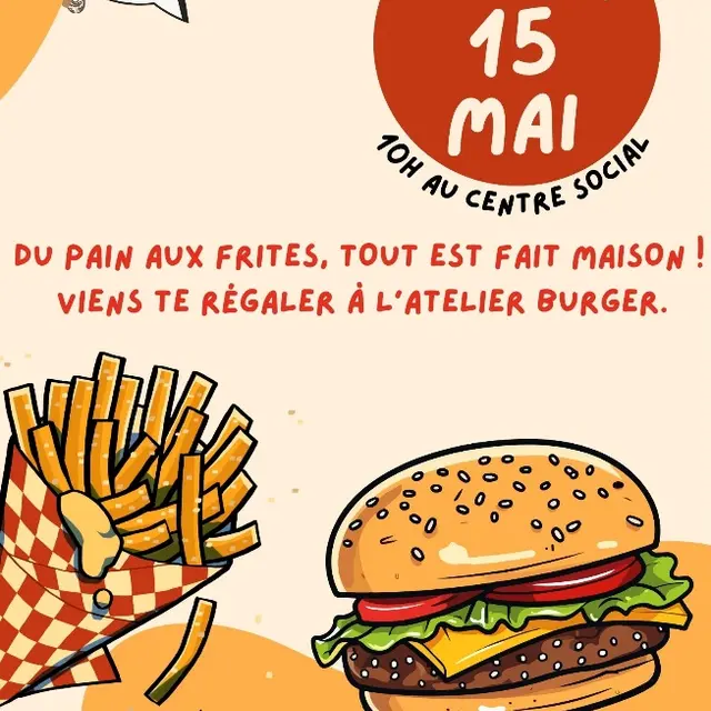 Atelier cuisine à Figeac: burgers et frites maison !