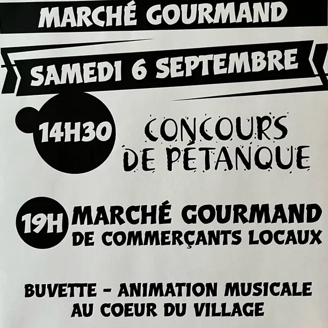 Marché nocturne à Frontenac