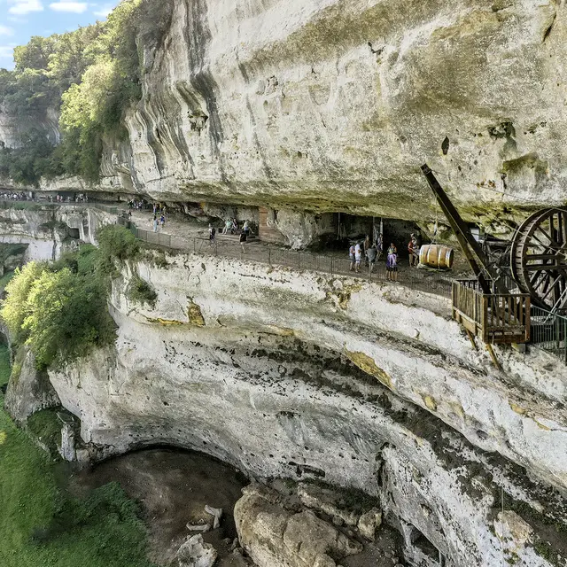 Falaise de la Roque Saint-Christophe
