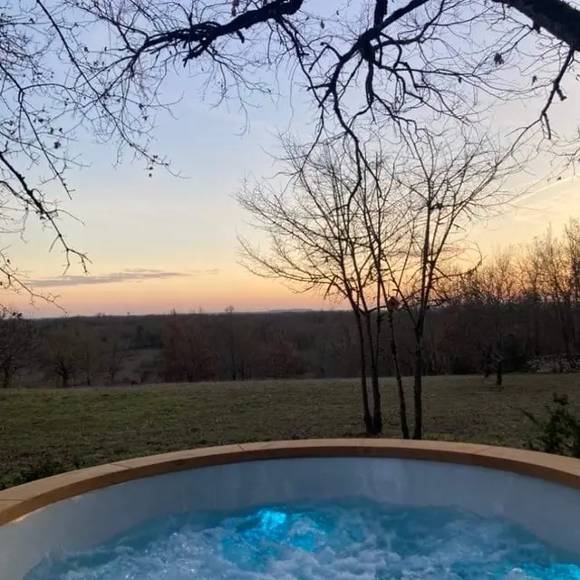 LOVELA vue du bain nordique