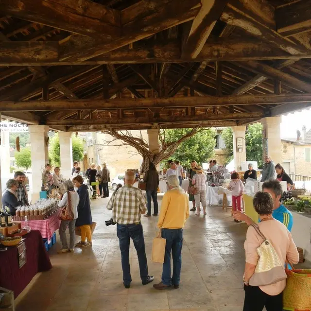 marché bio goujounac