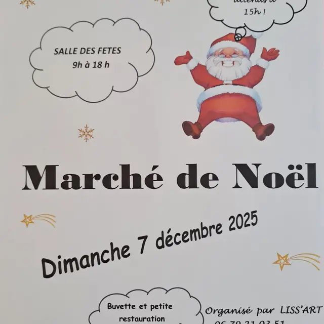marché de noel lissac et mouret
